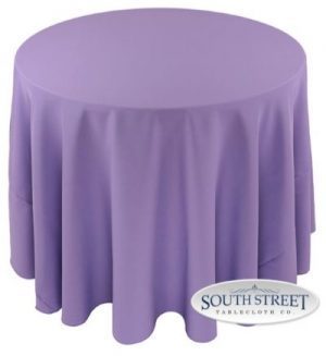 Image of Polyester Amethyst Table Linens