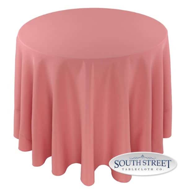 Image of Polyester Dusty Rose Table Linens