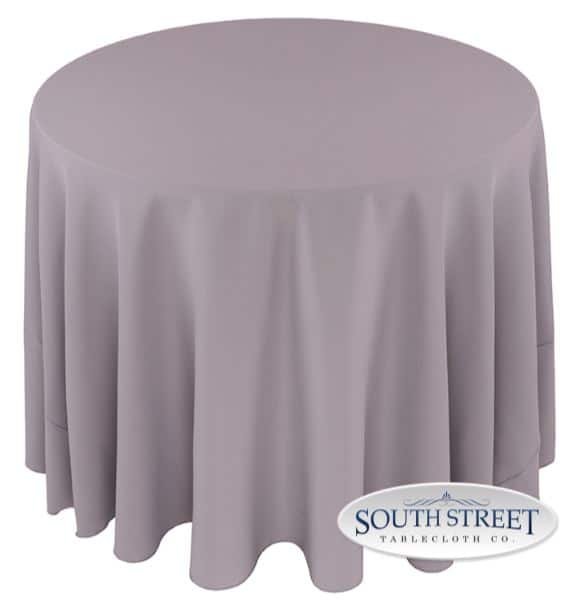 Image of Polyester Grey Table Linens